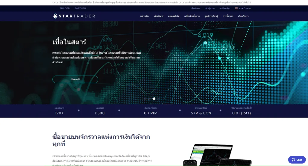 ข้อมูลเบื้องต้น Startrader ข้อมูลเบื้องต้น Startrader