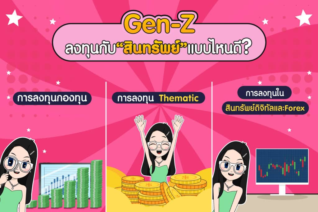 Gen-Z ลงทุนกับสินทรัพย์แบบไหนดี