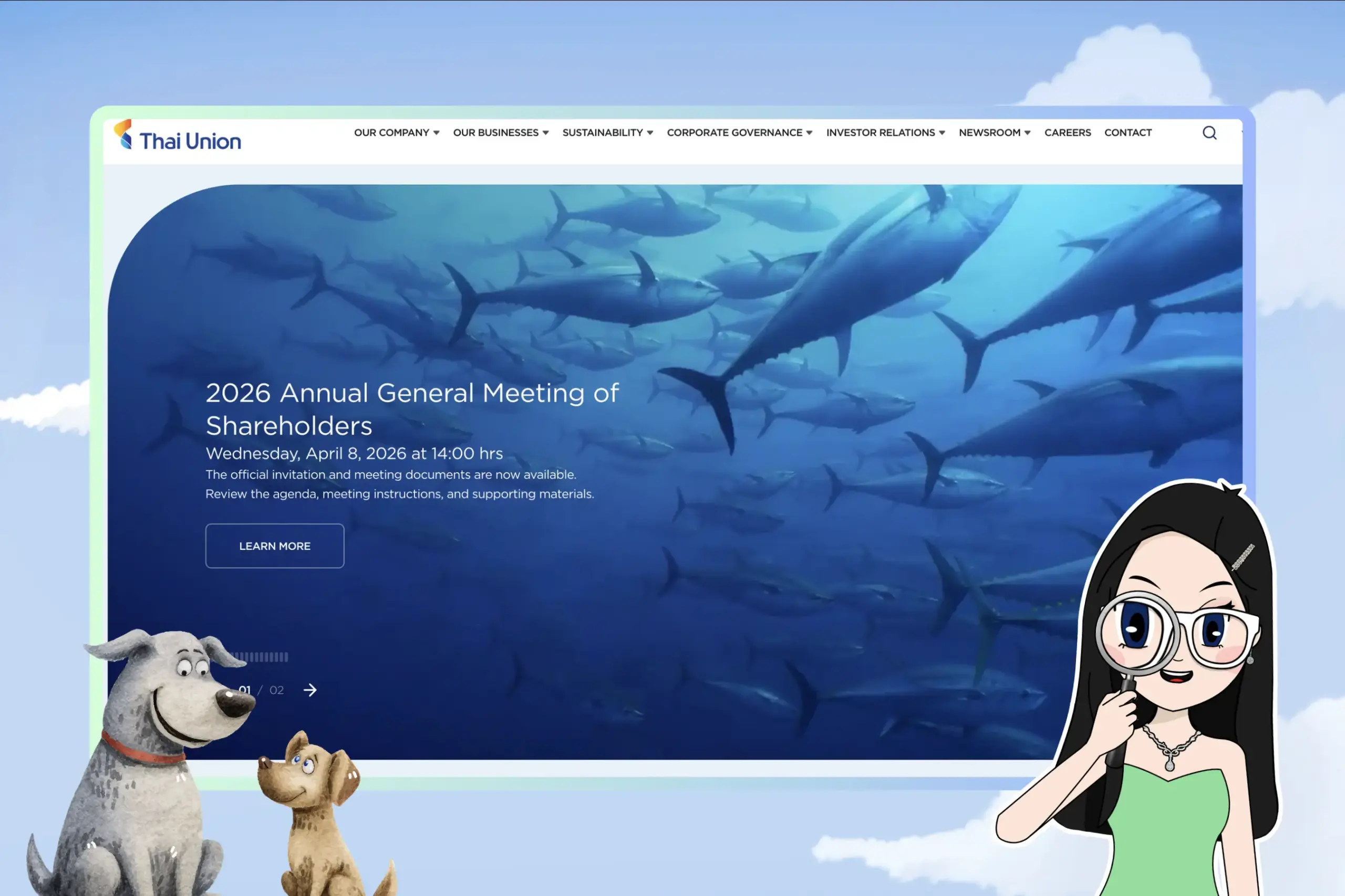 TU หุ้นอาหารสัตว์ที่มีแนวโน้มเติบโต