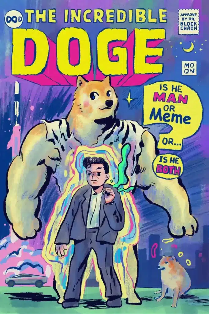The Incredible Doge wawawawin เจ้าของผลงาน NFT Art The Incredible Doge