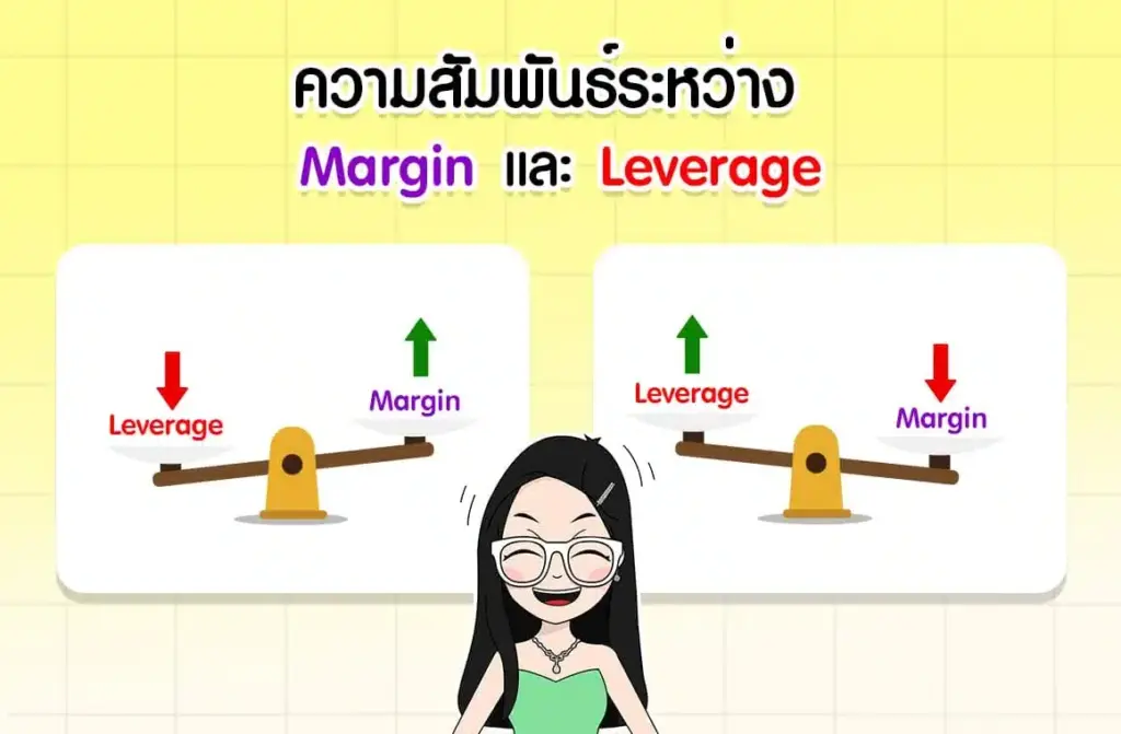 ความสัมพันธ์ระหว่าง Margin และ Leverage ความสัมพันธ์ระหว่าง Margin และ Leverage เป็นอย่างไร?