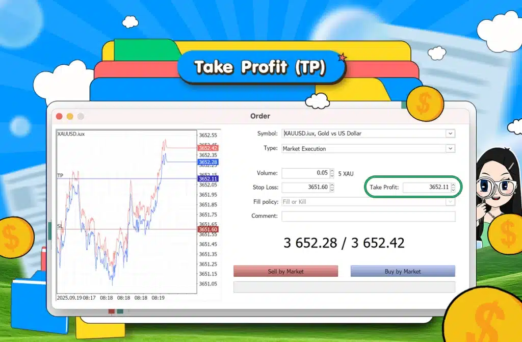 Take Profit (TP) คืออะไร? Take Profit (TP) คืออะไร?