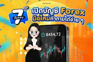 เปิดบัญชี Forex ยังไง? มือใหม่ทำตามได้ง่าย ๆ ใน 7 ขั้นตอน