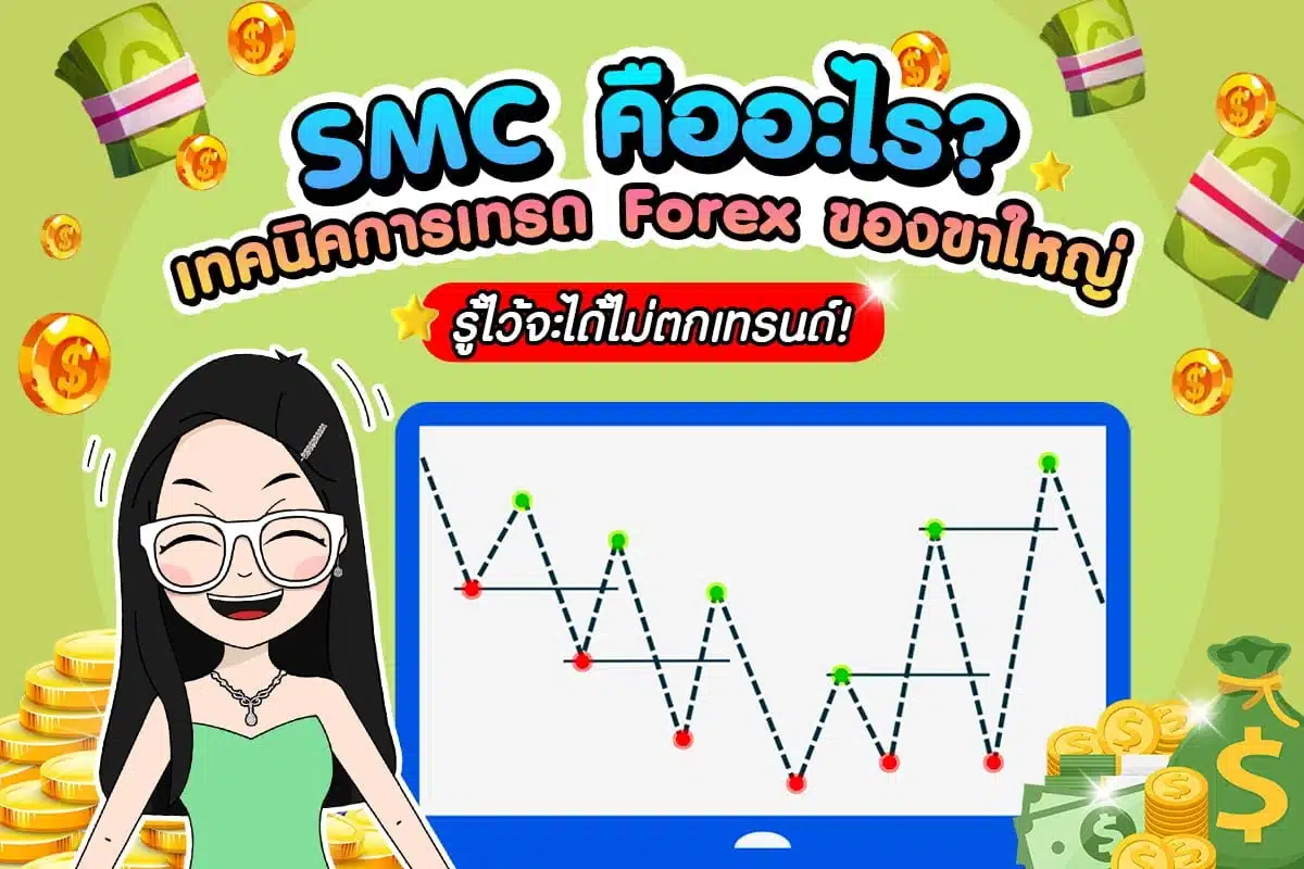 Smart Money Concept (SMC) คืออะไร? เทคนิคการเทรด Forex ของเหล่าเทรดเดอร์รายใหญ่!