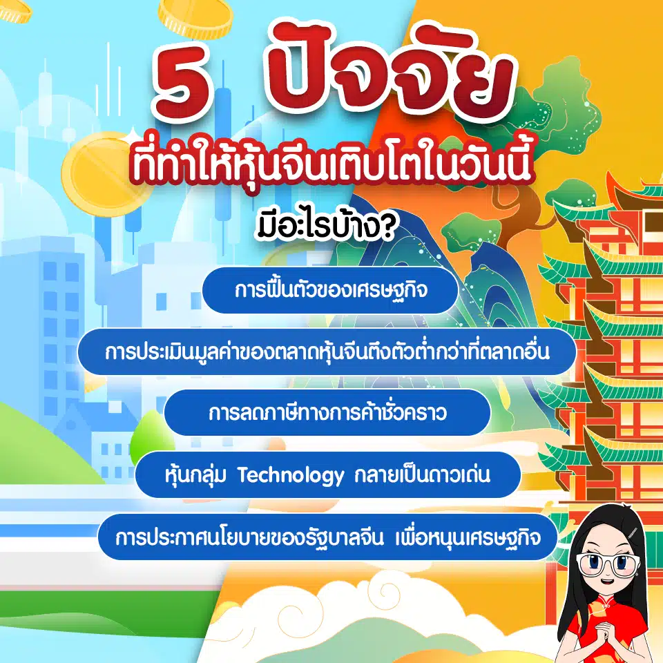 5 ปัจจัยที่ทำให้ตลาดจีนเติบโต 5 ปัจจัยที่ทำให้ตลาดจีนเติบโต มีอะไรบ้าง?