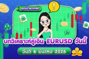 บทวิเคราะห์คู่เงิน EURUSD 6 มีนาคม 2026