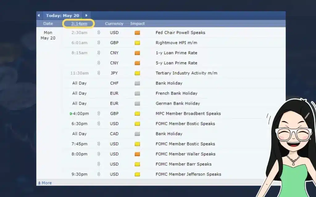 การปรับเวลา Forex Factory ให้ตรงกับเวลาในประเทศไทย การปรับเวลา Forex Factory ให้ตรงกับเวลาในประเทศไทย