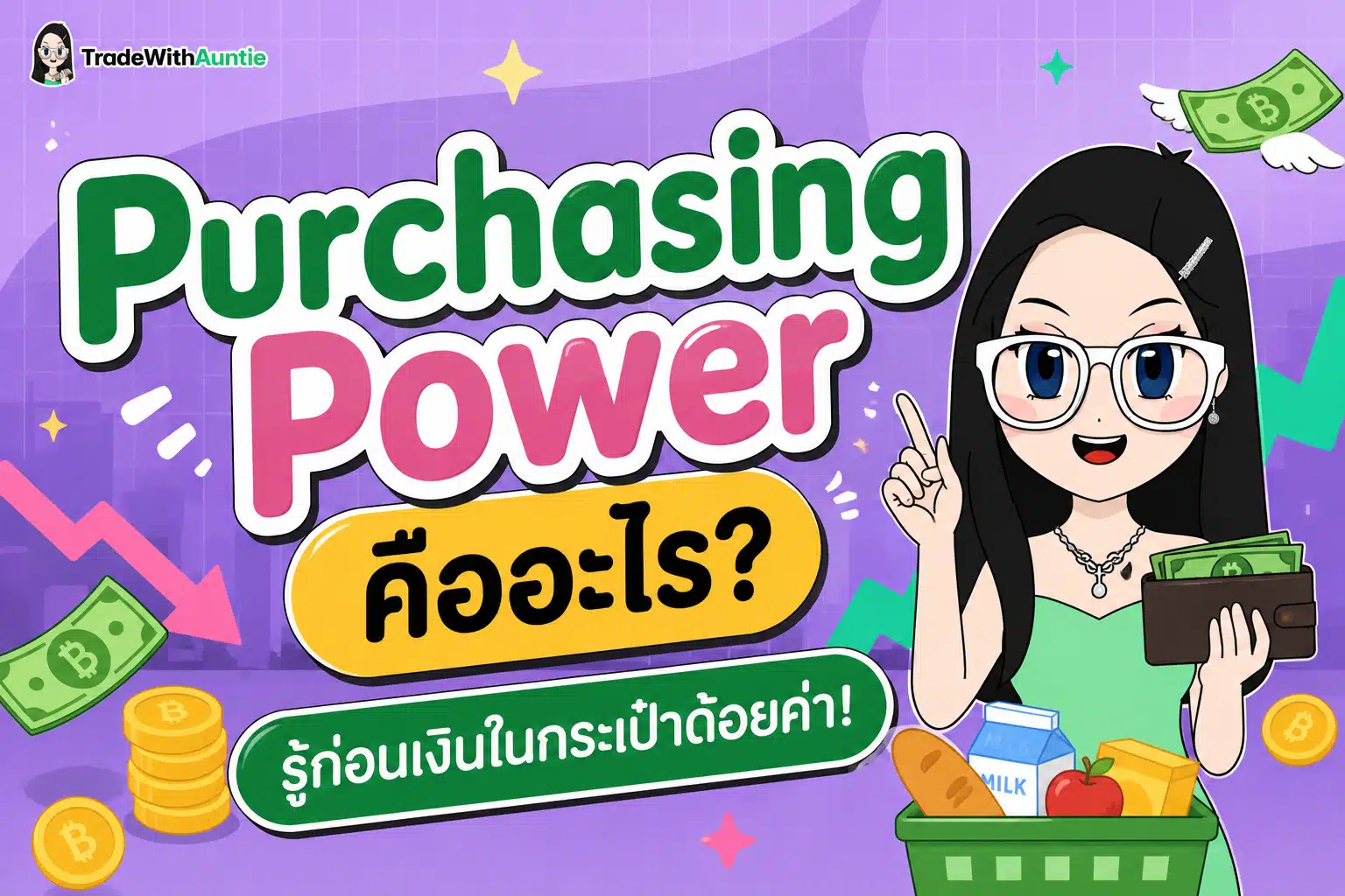 Purchasing Power อธิบายความหมายของอำนาจซื้อและเงินเฟ้อ