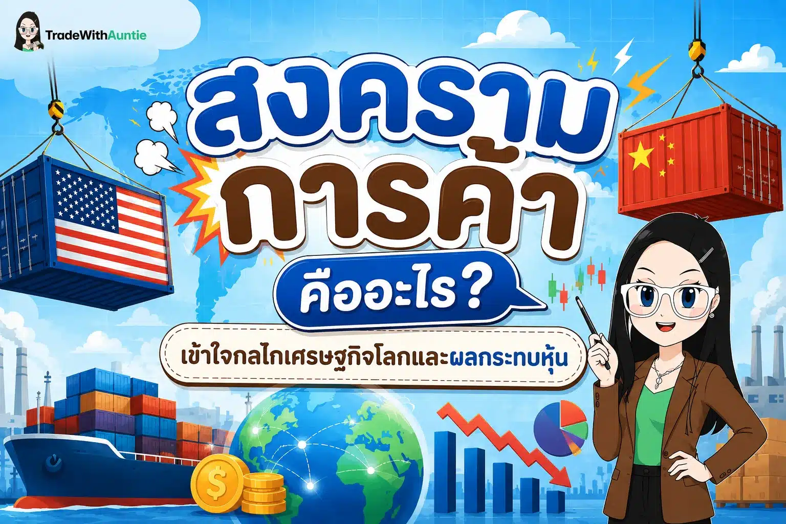 สงครามการค้า ภาพรวมผลกระทบต่อเศรษฐกิจและตลาดการเงินโลก
