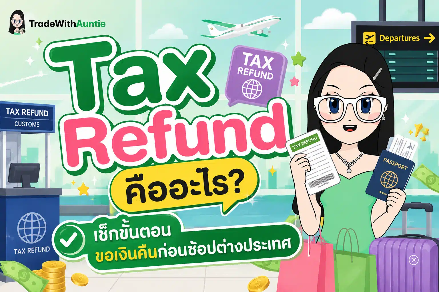 Tax Refund คืออะไร สรุปคู่มือขอคืนภาษีต่างประเทศสำหรับมือใหม่