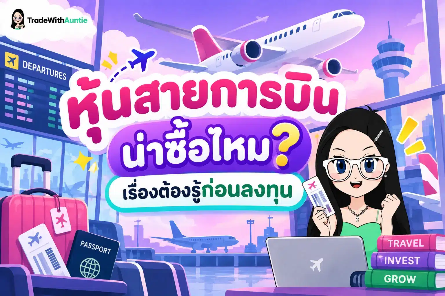 หุ้นสายการบิน คู่มือเข้าใจกลไกและปัจจัยเสี่ยงสำหรับนักลงทุนมือใหม่