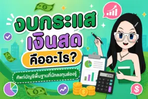 งบกระแสเงินสด คู่มืออ่านงบการเงินเบื้องต้นสำหรับนักลงทุนมือใหม่