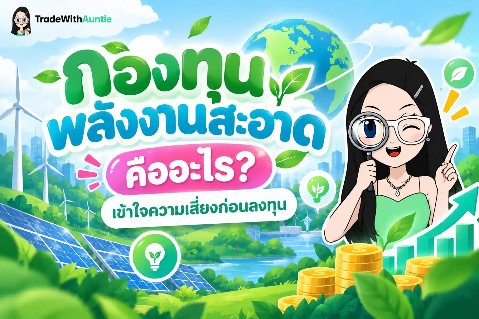 กองทุนพลังงานสะอาด คู่มือลงทุนหุ้นพลังงานทดแทนและเทคโนโลยีสีเขียวสำหรับมือใหม่
