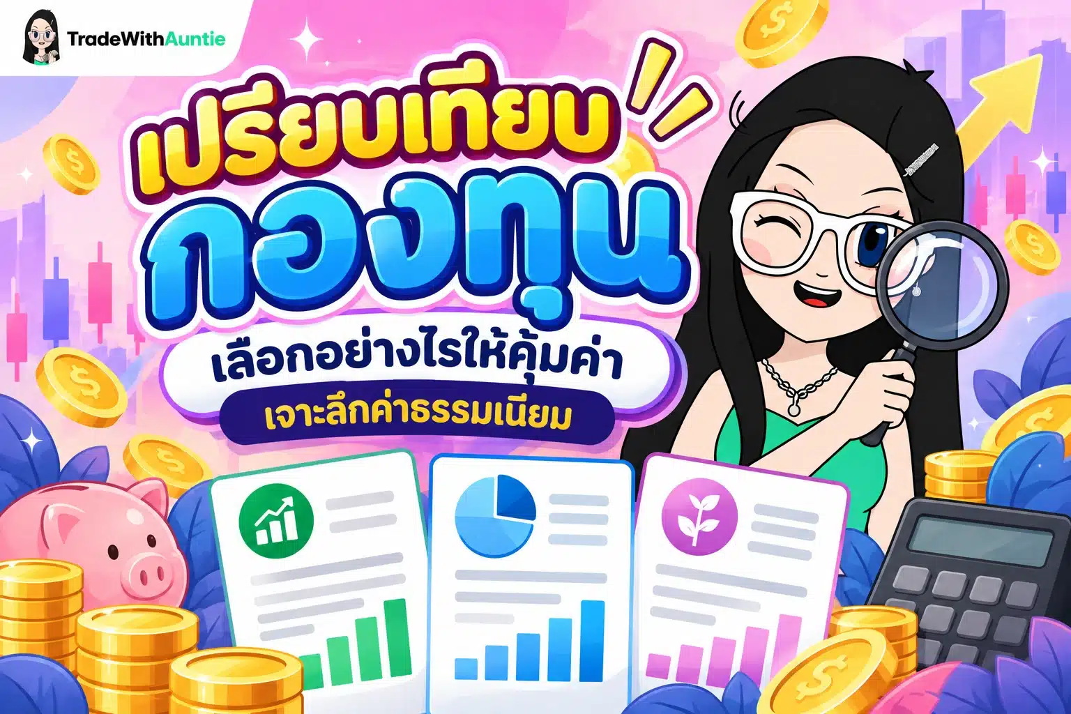 เปรียบเทียบกองทุน คู่มือเลือกกองทุนรวมให้คุ้มค่าสำหรับมือใหม่