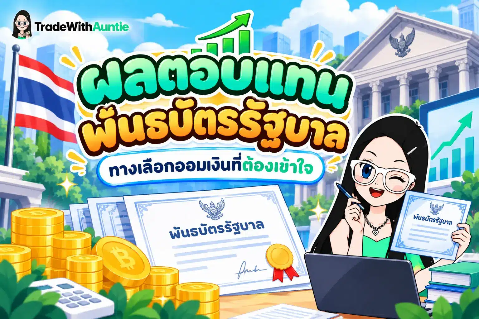 ผลตอบแทนพันธบัตรรัฐบาล คู่มือทำความเข้าใจผลตอบแทนพันธบัตรรัฐบาลสำหรับวัยเกษียณ
