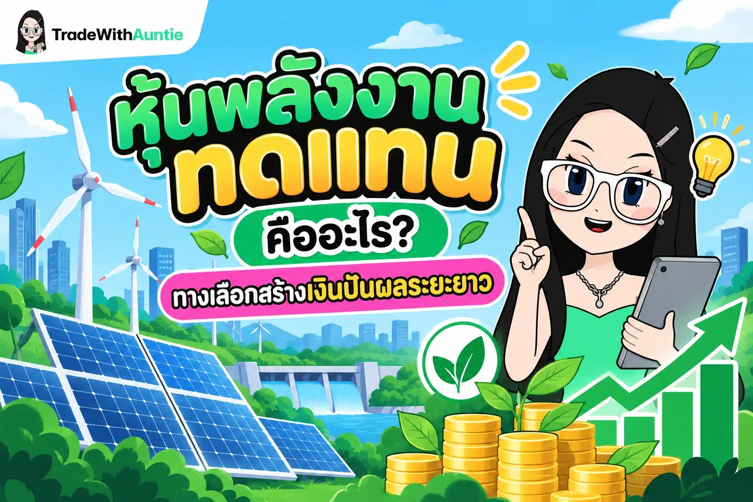 หุ้นพลังงานทดแทน คู่มือทำความเข้าใจการลงทุนในพลังงานสะอาดสำหรับมือใหม่