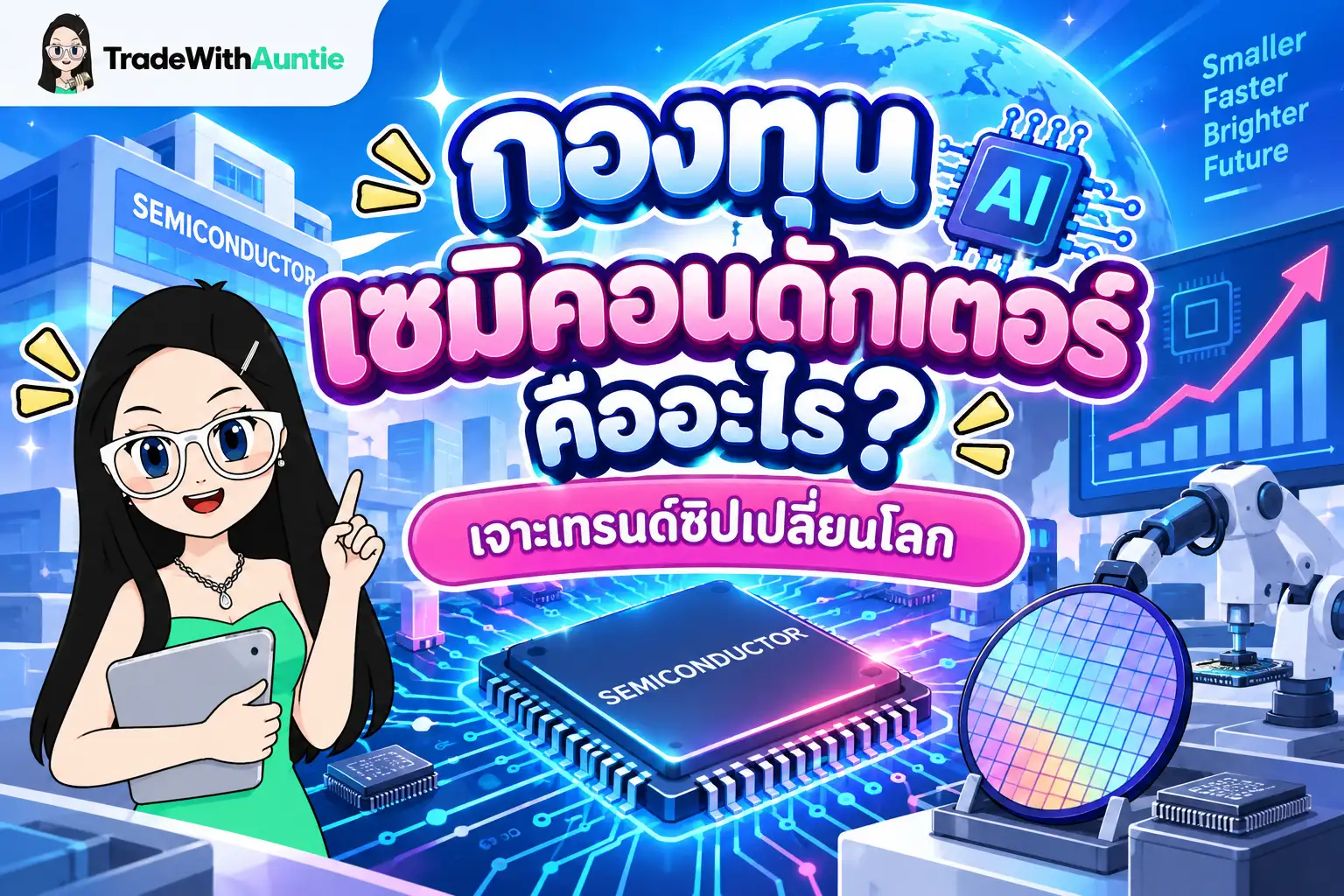 กองทุนเซมิคอนดักเตอร์ คู่มือเข้าใจพื้นฐานการลงทุนในหุ้นชิปประมวลผลสำหรับมือใหม่
