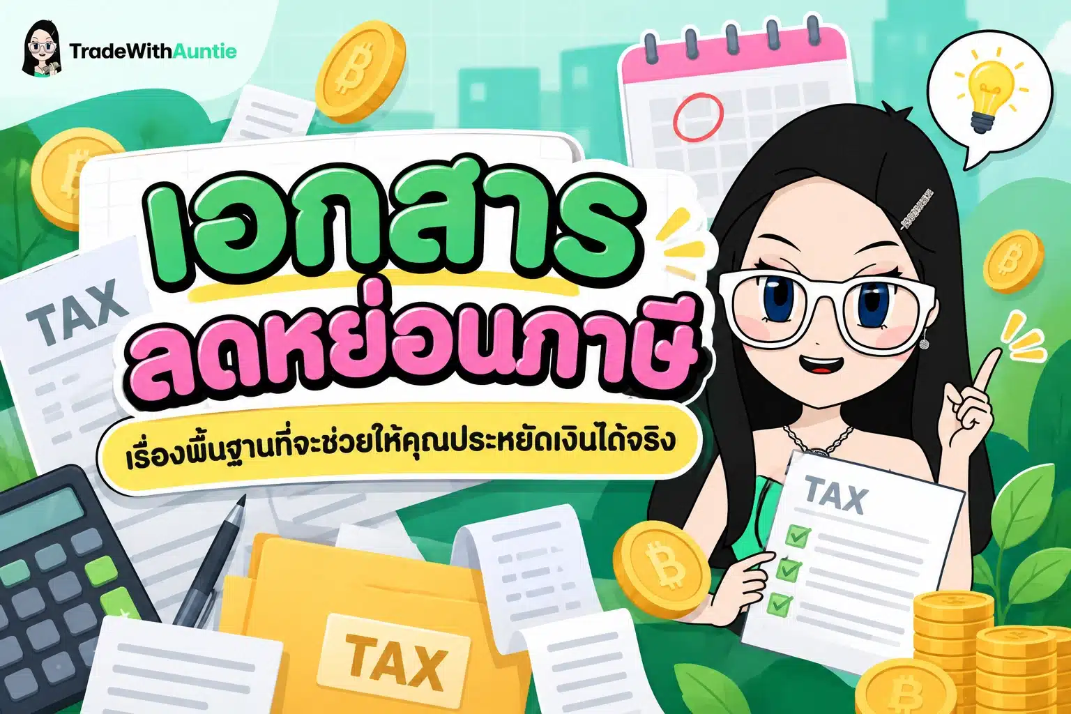 เอกสารลดหย่อนภาษี คู่มือเตรียมเอกสารยื่นภาษีสำหรับมนุษย์เงินเดือนมือใหม่