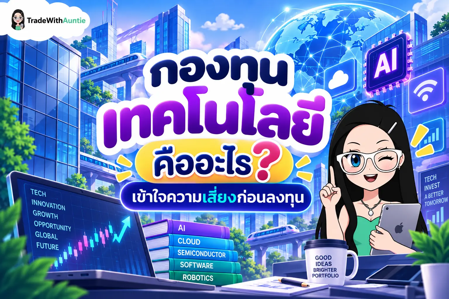 กองทุนเทคโนโลยี คู่มือเข้าใจพื้นฐานการลงทุนในหุ้นเทคโนโลยีสำหรับมือใหม่