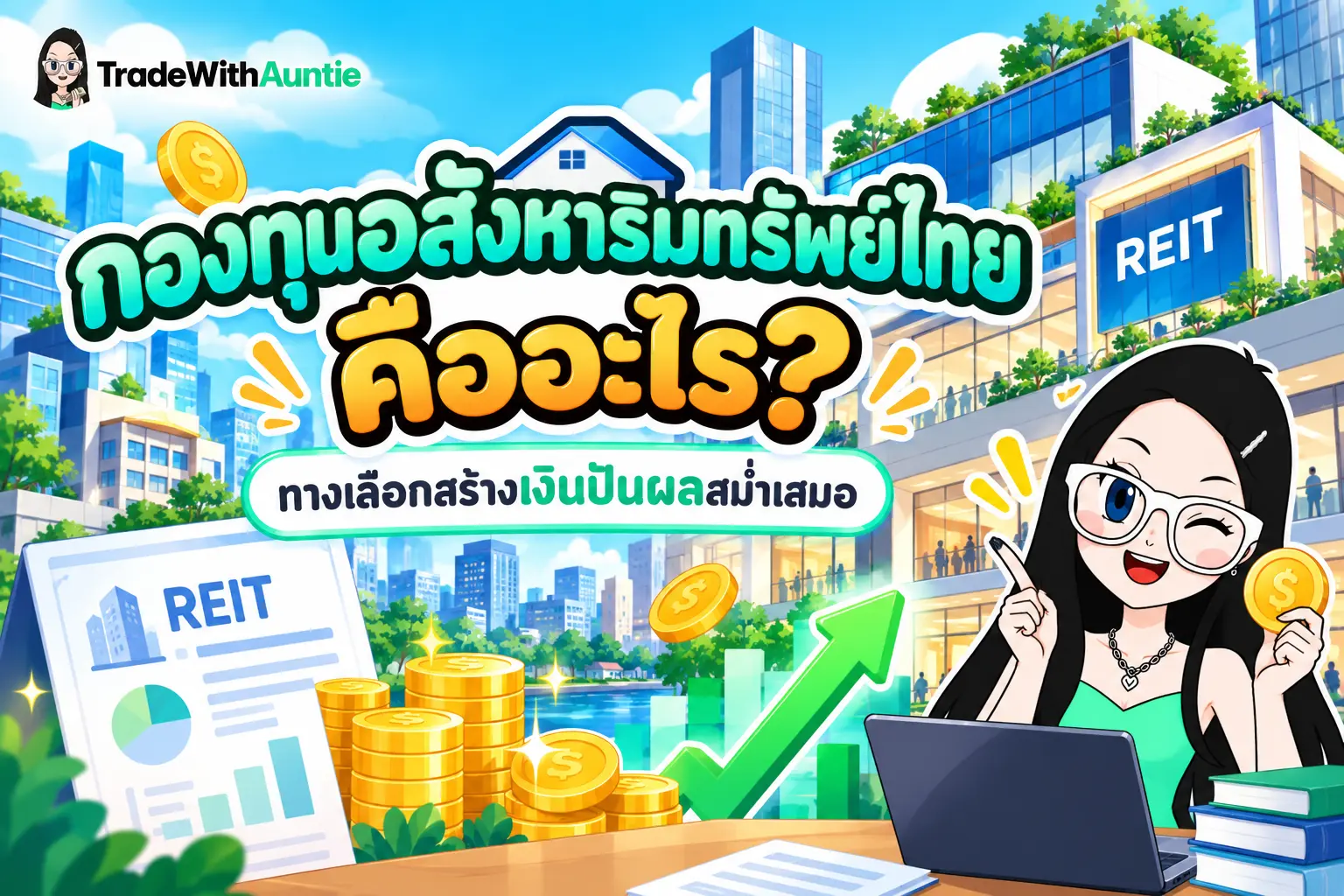 กองทุนอสังหาริมทรัพย์ไทย คู่มือเข้าใจง่ายสำหรับผู้ที่ต้องการสร้างเงินปันผลสม่ำเสมอ