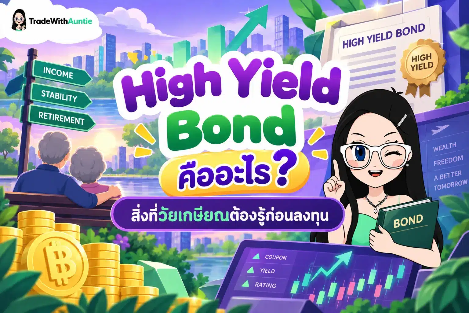 High Yield Bond คือ คู่มือเข้าใจตราสารหนี้ผลตอบแทนสูงสำหรับวัยเกษียณ