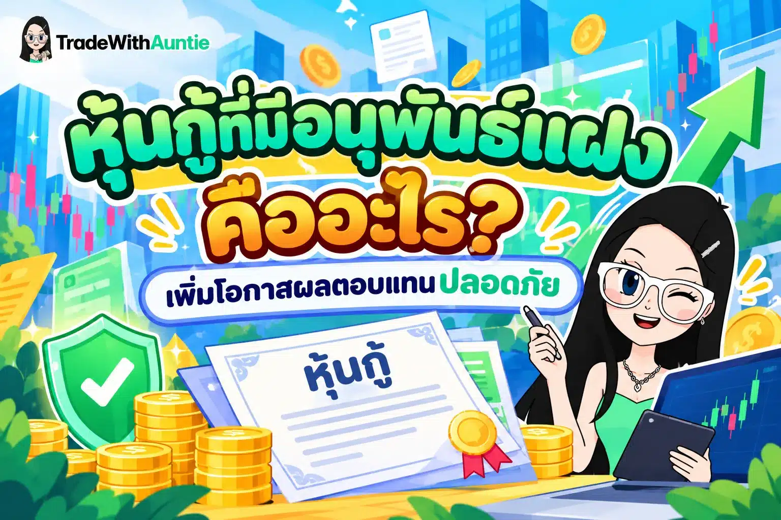 หุ้นกู้ที่มีอนุพันธ์แฝง คู่มือทำความเข้าใจทางเลือกลงทุนสำหรับผู้ใหญ่และมือใหม่