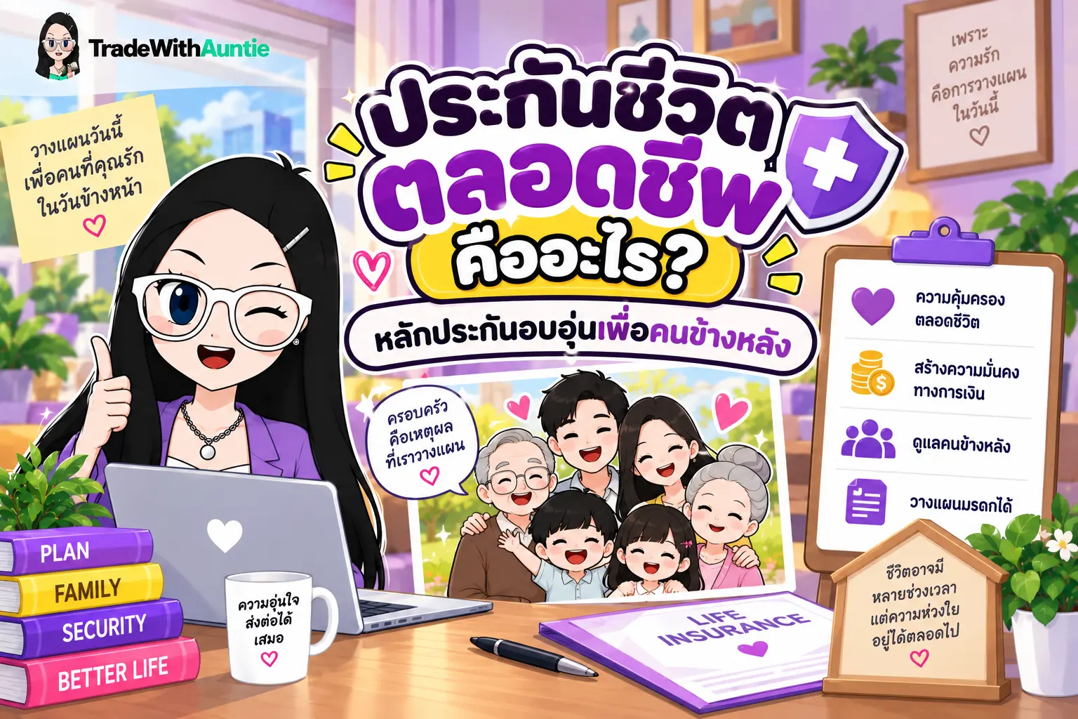 ประกันชีวิตตลอดชีพ สัญญาคุ้มครองระยะยาวเพื่อความมั่นคงของครอบครัว