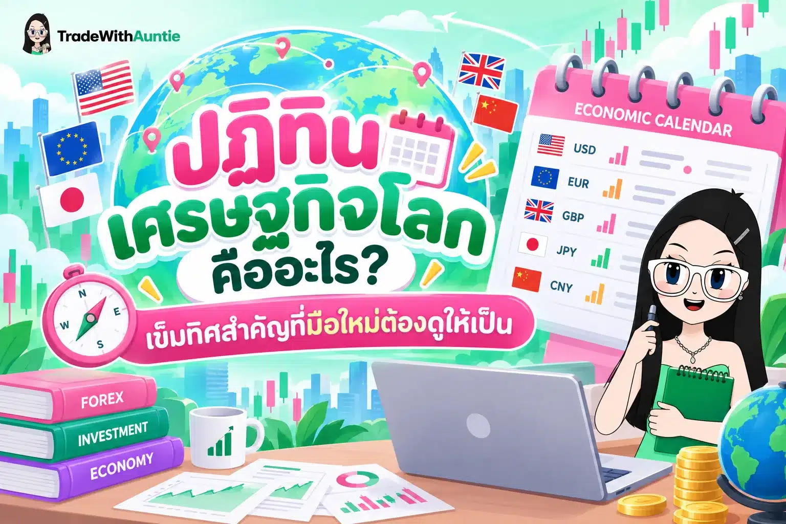 ปฏิทินเศรษฐกิจโลก คู่มืออ่านตัวเลขเศรษฐกิจเบื้องต้นสำหรับมือใหม่
