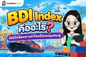 BDI Index คืออะไร คู่มือทำความเข้าใจดัชนีค่าระวางเรือและผลกระทบต่อตลาดหุ้น