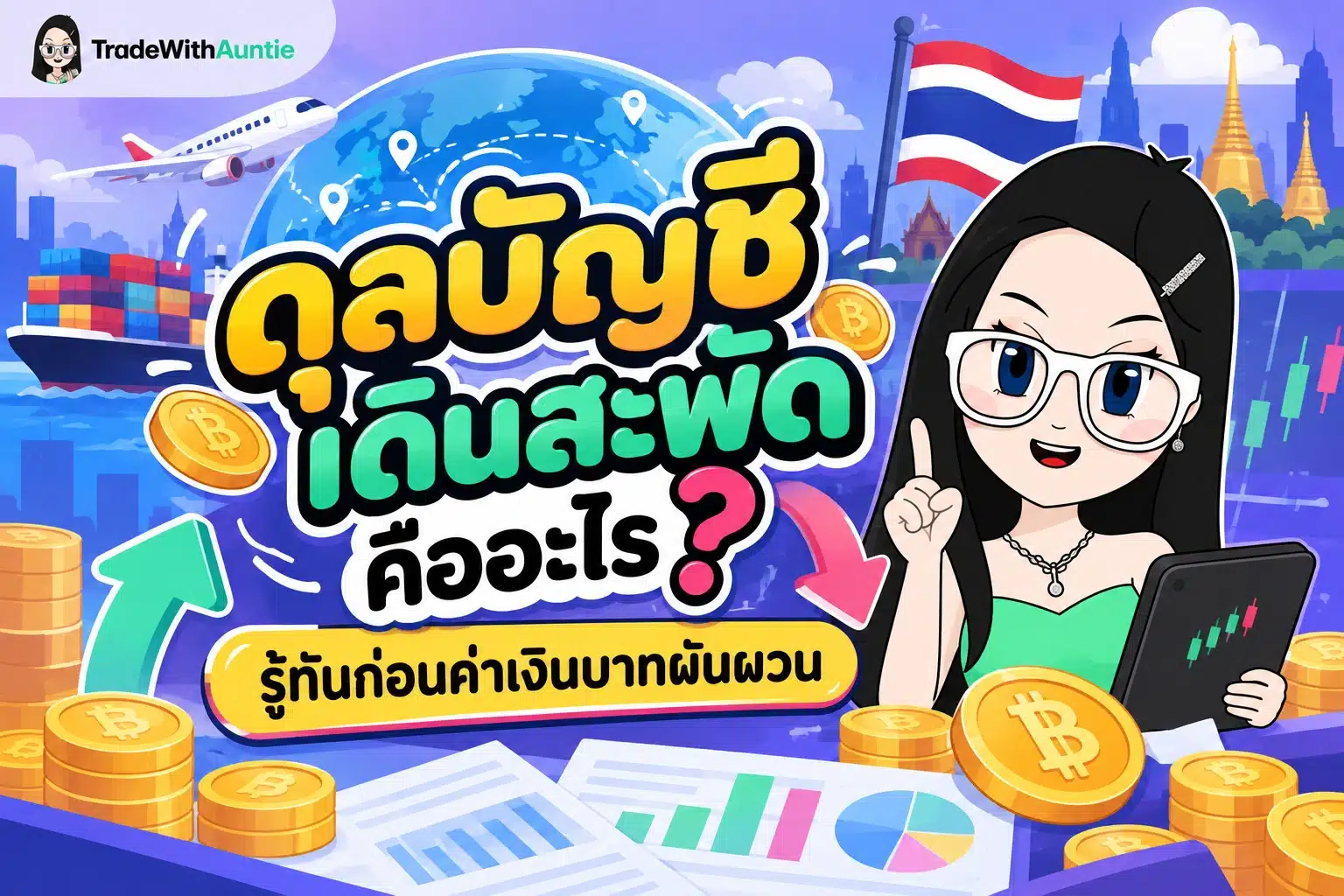 ดุลบัญชีเดินสะพัด คืออะไร ภาพอธิบายองค์ประกอบสมุดบัญชีรายรับรายจ่ายของประเทศ