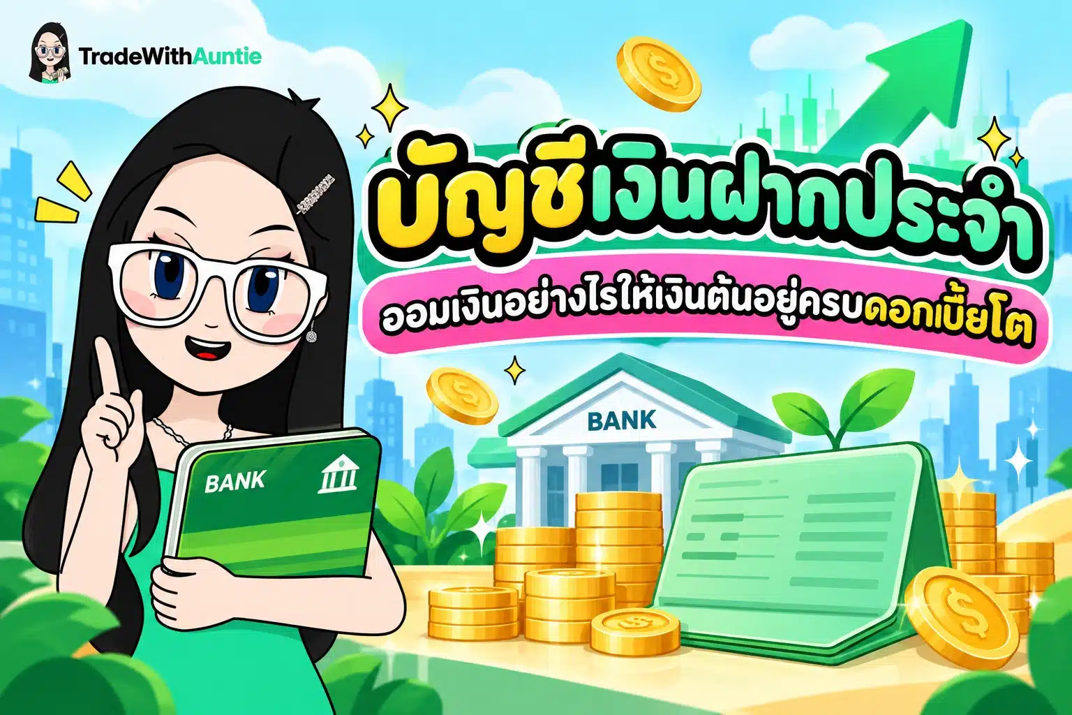 บัญชีเงินฝากประจำ คู่มือเข้าใจง่ายเรื่องเงินฝากประจำสำหรับมือใหม่