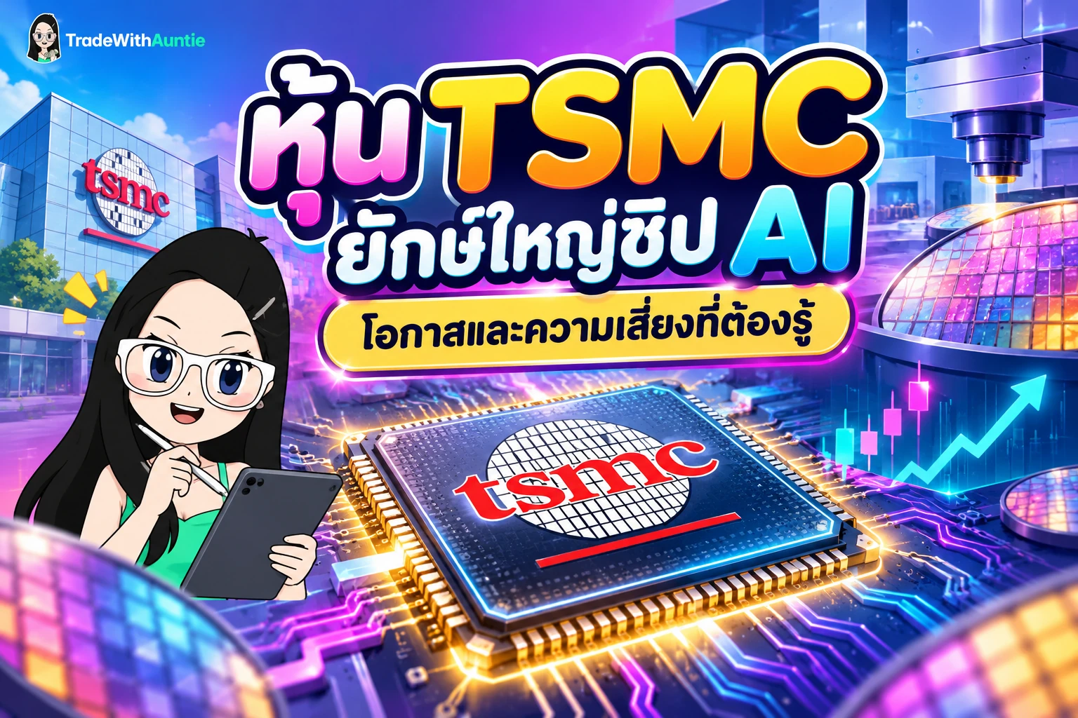 หุ้น TSMC เจาะลึกยักษ์ใหญ่ผู้ผลิตชิป AI อันดับหนึ่งของโลก