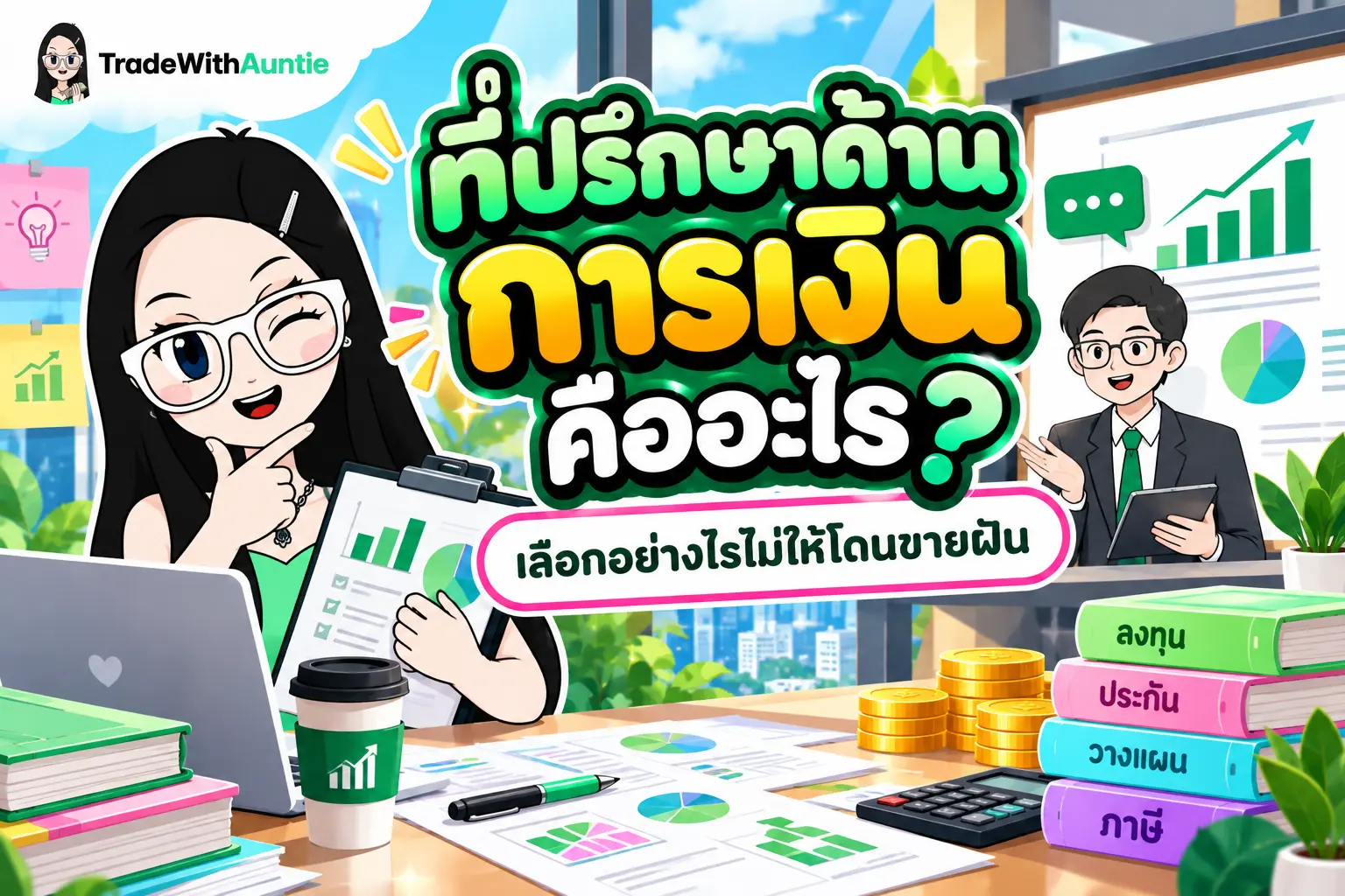 ที่ปรึกษาด้านการเงิน ที่ปรึกษาด้านการเงิน คืออะไร พร้อมวิธีเลือกให้ปลอดภัยไม่โดนขายฝัน
