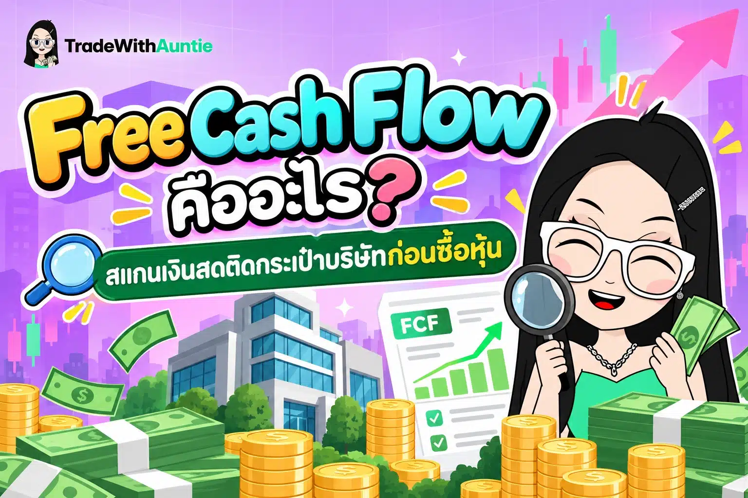Free Cash Flow คือ ทำความเข้าใจกระแสเงินสดอิสระของบริษัทก่อนเริ่มลงทุน
