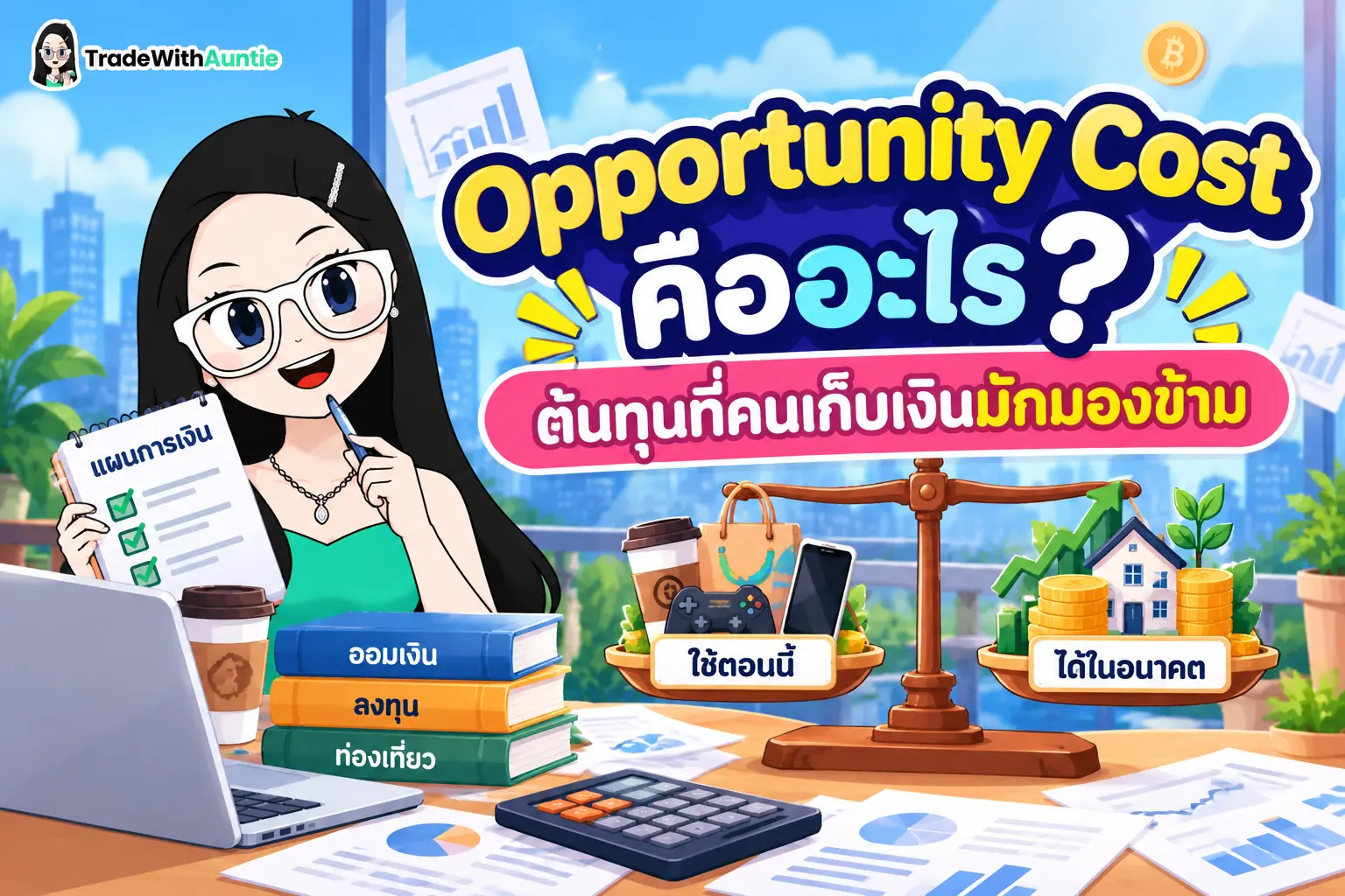 Opportunity Cost คือ คู่มือทำความเข้าใจต้นทุนค่าเสียโอกาสและการเงินสำหรับมือใหม่